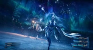 Shiva summoned in FFVII Remake.png (3,8 МБ) Призыв Шивы.