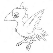 Black Chocobo sketch