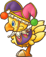 Chocobo as a Dancer in Final Fantasy Fables: Chocobo's Dungeon.