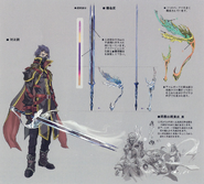 Kurasame's Boreal Blade.