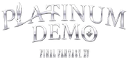 Platinum demo FFXV logo
