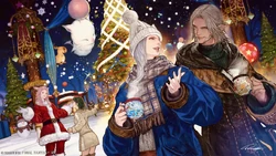 Starlight Celebration from FFXIV 2025 artwork
