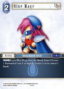 Blue Mage [3-121C] Opus series card.