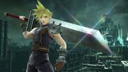 Cloud on the stage Midgar