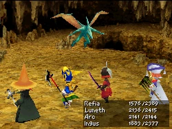 Blood Lance in Final Fantasy III (DS).
