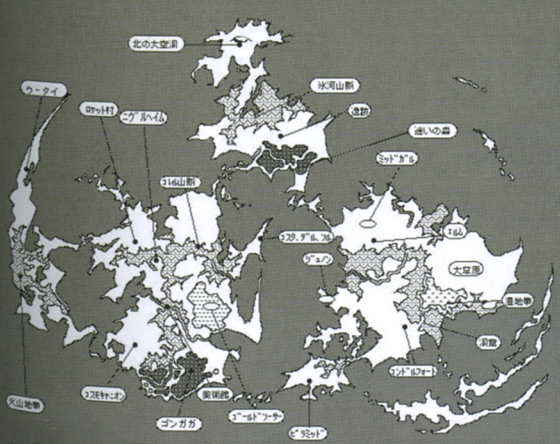 Ff7 Map With Names Final Fantasy Vii Locations | Final Fantasy Wiki | Fandom