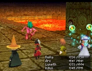 Призыв в Final Fantasy III (DS).