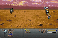 Celes silenced in Final Fantasy VI (GBA).