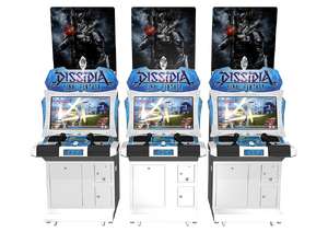 Square Enix's Dissidia Final Fantasy arcade machines.