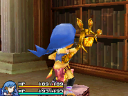 Thunder Staff in Final Fantasy Crystal Chronicles: Echoes of Time.
