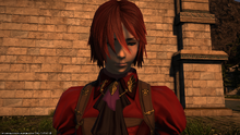 FFXIV Arya red hair