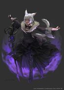 FFXIV Y'shtola SHB artwork