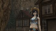 Tifa in-game in Crisis Core -Final Fantasy VII-.