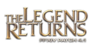 FFXIV The Legend Returns Logo
