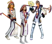 Das Weißmagier-Kostüm in Final Fantasy X-2