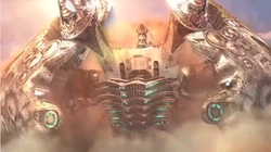 Die Lindblum erscheint zwischen den Wolken