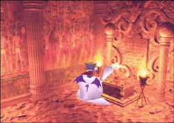 Cait Sith aktiviert den Tempel