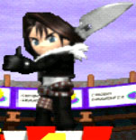 Squall in Chocobo Racing
