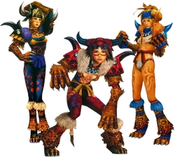 Die Charaktere als Berserker