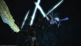 Shiva kämpft gegen Ravana Final Fantasy XIV Heavensward