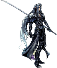 Sephiroth in Dissidia: Final Fantasy