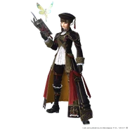 Render der Stufe 90-Jobausrüstung in Final Fantasy XIV