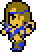 Kampfsprite in der NES-Version
