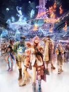 Final Fantasy XIII Werbecover Artwork.jpg (107 KB) Artwork für ein Werbecover