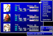 Menue FF7