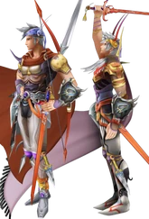 Firions alternative Kostüm, basierend auf Artworks von Yoshitaka Amano