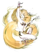 Artwork von Barbarizia, Final Fantasy IV