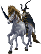 Odin und Sleipnir aus Final Fantasy VIII