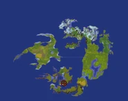 Lage der Ruinen auf der Weltkarte