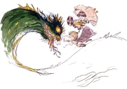 Palom und Porom im Kampf