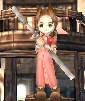 Aerith in Itadaki Street Portable