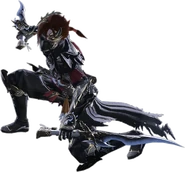 Ninja FFXIV SB.png (664 KB) Render der Stufe 70-Jobausrüstung in Final Fantasy XIV