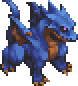 Blauer Drache