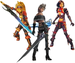 Die Charaktere als Krieger