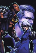 Fu-Jin und Rai-Jin, koloriertes Artwork von Tetsuya Nomura