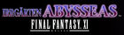 Logo zu Final Fantasy XI: Irrgärten Abysseas.