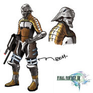 Artwork eines PSIKOM-Soldaten