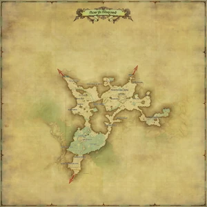Karte Südwald Final Fantasy XIV A Realm Reborn