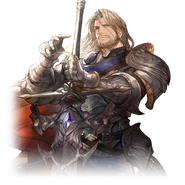 Taivas: Soldat des Königreiches Elmont, der aber nicht zögert, nach seinen Überzeugungen zu handeln.