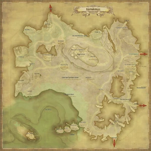 Karte des Seenlands.