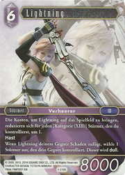 FFTCG Lightning 1-210S Deutsch