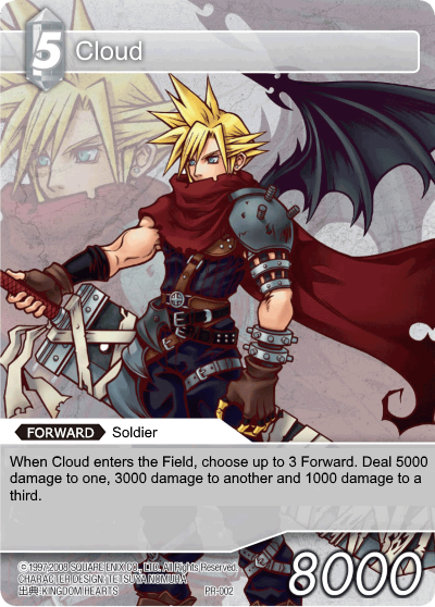 クラウド / Chapter.1【第1弾】|ファイナルファンタジーTCG |BIGWEB