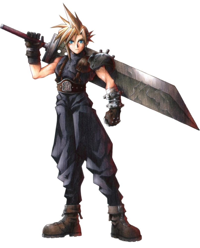 FFVII Cloud Strife Zack Fair Shinra SOLDIER Pants Pattern 