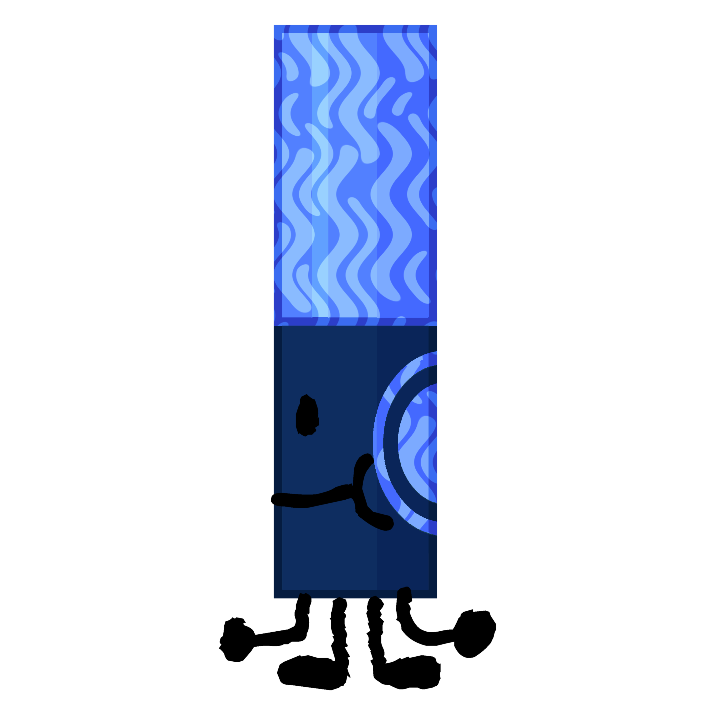 Neon Blue Roblox Logo