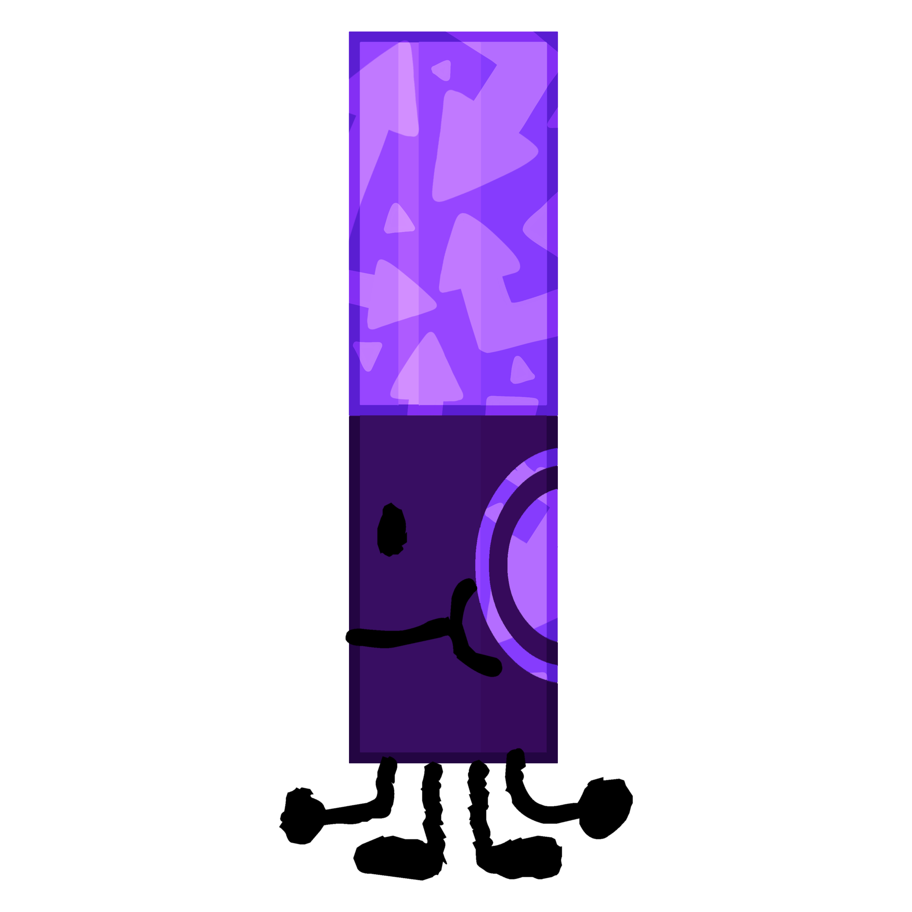 Purple Neon Roblox Logo PNG