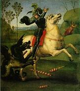 Saint George and the dragon, time unknown